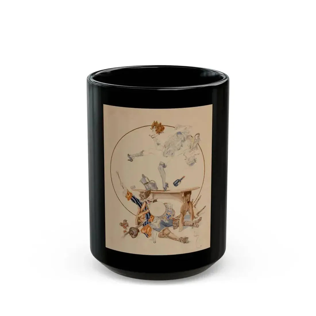 Celebration!, 1922 - Black Coffee Mug 15oz - Go Mug Yourself