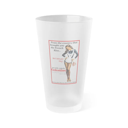 CELESTINE 1974 Movie Poster - Frosted Pint Glass 16oz-16oz-Frosted-Go Mug Yourself