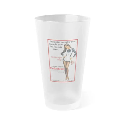 CELESTINE 1974 Movie Poster - Frosted Pint Glass 16oz 16oz Frosted - Go Mug Yourself