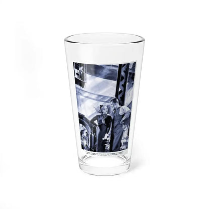 Celia Stood Spellbound, 1937 (Magazine Illustration) Pint Glass 16oz 16oz - Go Mug Yourself