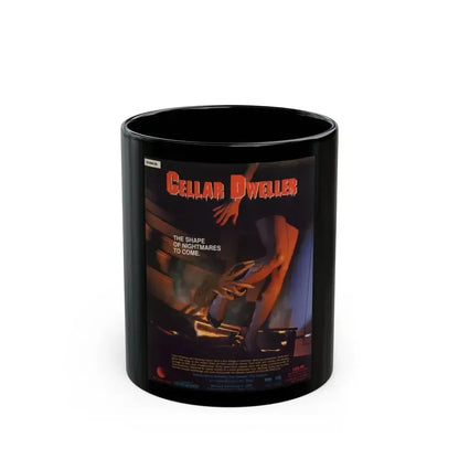 CELLAR DWELLER 1987 Movie Poster - Black Coffee Mug 11oz - Go Mug Yourself