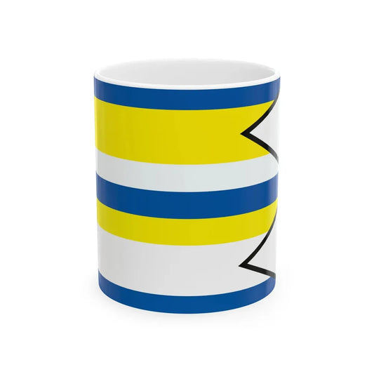 Celovce Presov Flag (Slovakia) White Coffee Mug 11oz - Go Mug Yourself