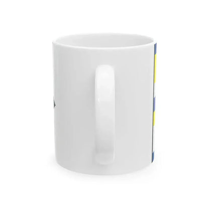 Celovce Presov Flag (Slovakia) White Coffee Mug - Go Mug Yourself