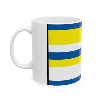 Celovce Presov Flag (Slovakia) White Coffee Mug - Go Mug Yourself