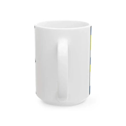 Celovce Presov Flag (Slovakia) White Coffee Mug - Go Mug Yourself