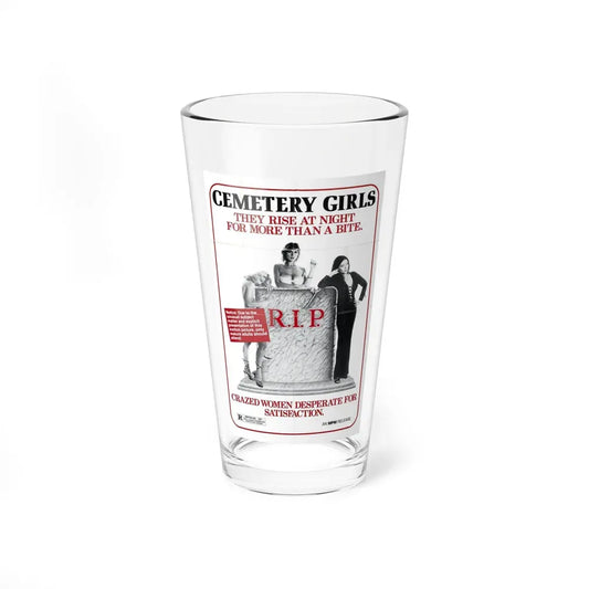 CEMETERY GIRLS (COUNT DRACULA'S GREAT LOVE) 1973 Movie Poster - Pint Glass 16oz 16oz - Go Mug Yourself