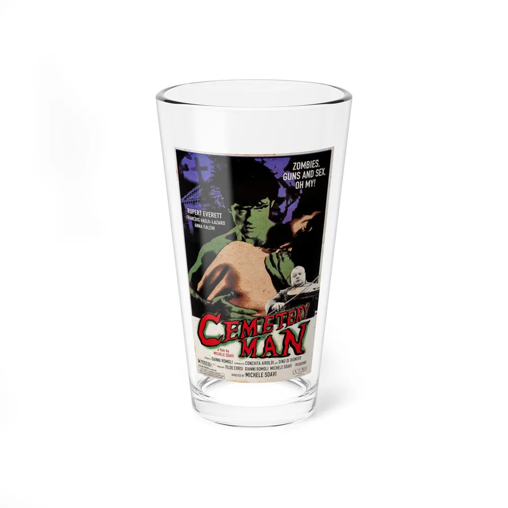 CEMETERY MAN (DELLAMORTE DELLAMORE) 1994 Movie Poster - Pint Glass 16oz-16oz-Go Mug Yourself