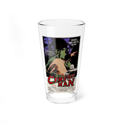 CEMETERY MAN (DELLAMORTE DELLAMORE) 1994 Movie Poster - Pint Glass 16oz-16oz-Go Mug Yourself