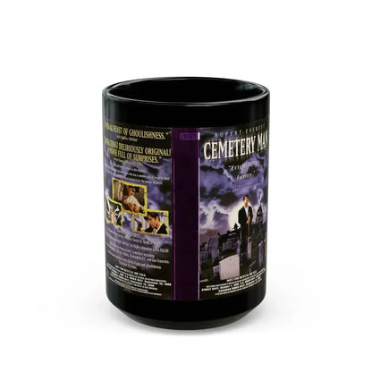 CEMETERY MAN (VHS COVER) - Black Coffee Mug 15oz - Go Mug Yourself