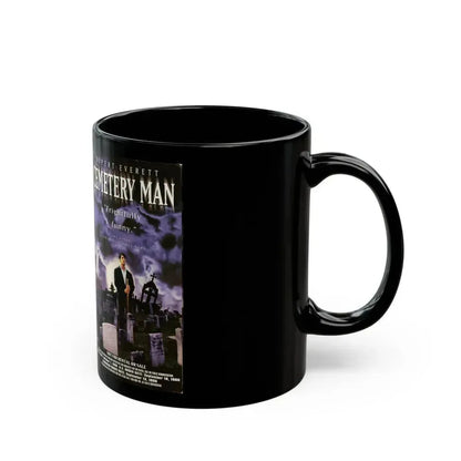 CEMETERY MAN (VHS COVER) - Black Coffee Mug - Go Mug Yourself