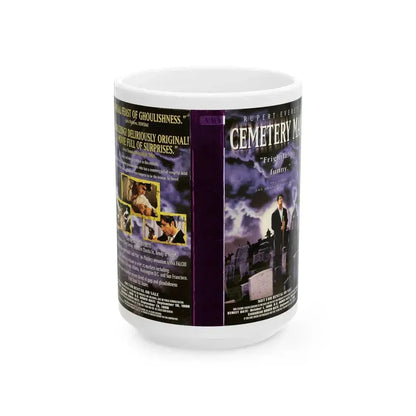 CEMETERY MAN (VHS COVER) - White Coffee Mug 15oz - Go Mug Yourself