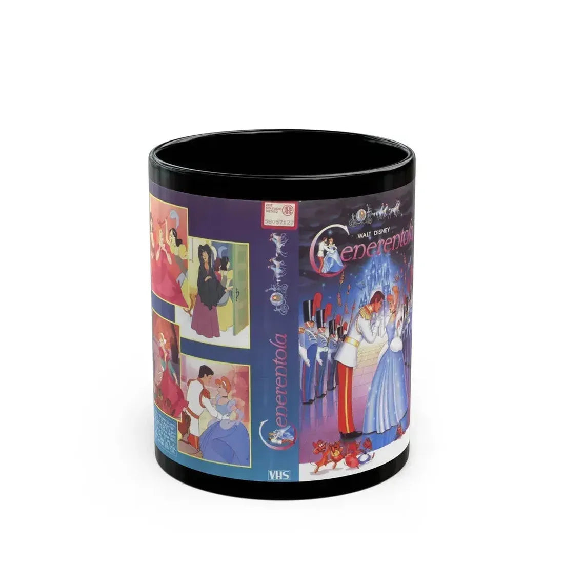 CENERENTOLA (VHS COVER) - Black Coffee Mug 11oz - Go Mug Yourself