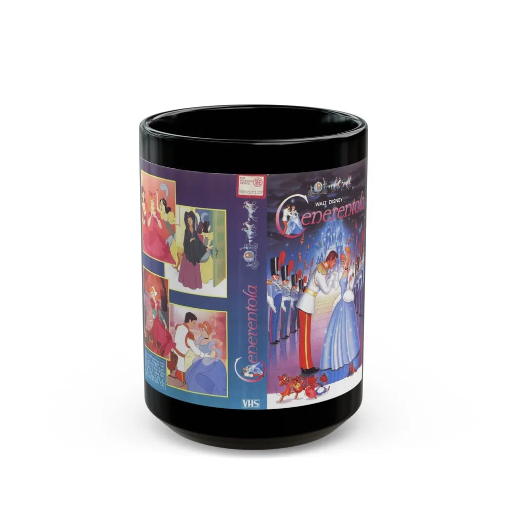 CENERENTOLA (VHS COVER) - Black Coffee Mug-15oz-Go Mug Yourself