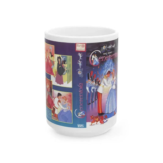 CENERENTOLA (VHS COVER) - White Coffee Mug 15oz - Go Mug Yourself