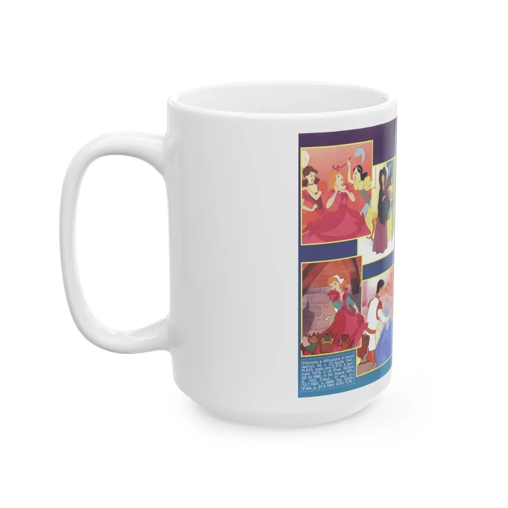 CENERENTOLA (VHS COVER) - White Coffee Mug-Go Mug Yourself