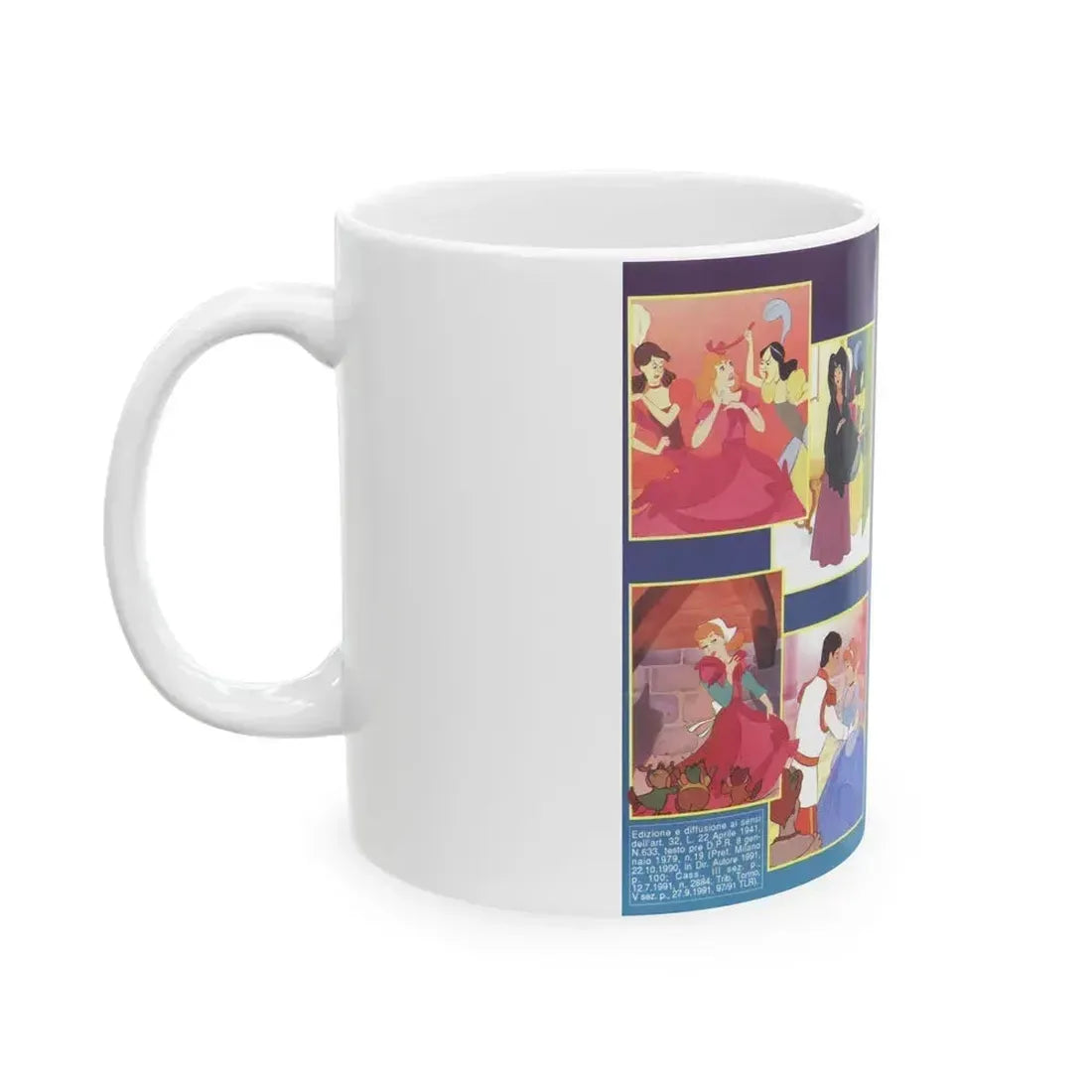 CENERENTOLA (VHS COVER) - White Coffee Mug - Go Mug Yourself