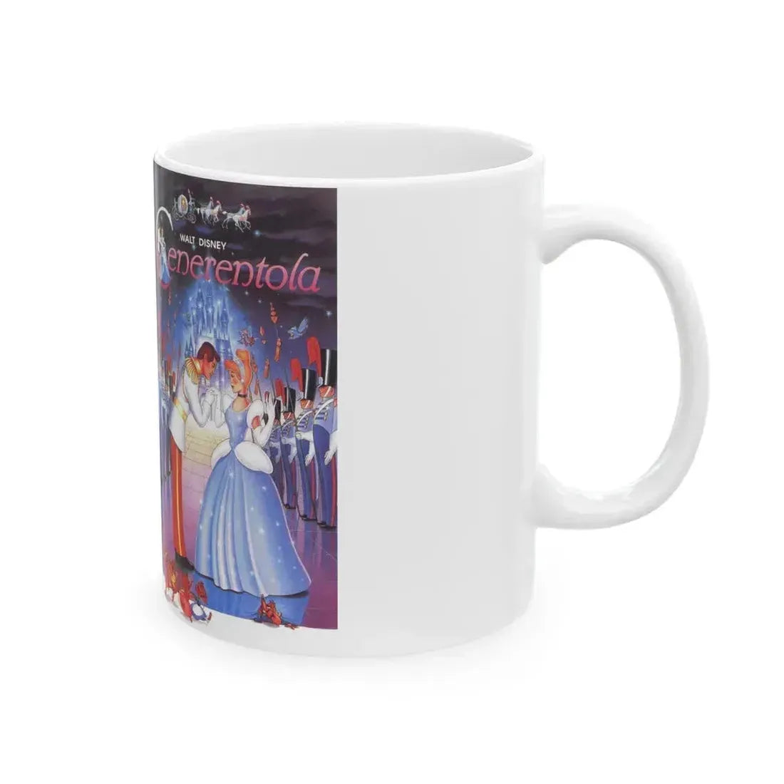 CENERENTOLA (VHS COVER) - White Coffee Mug - Go Mug Yourself