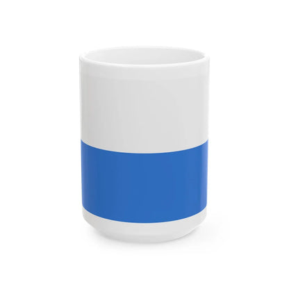 Cengio-Bandiera (Italy) White Coffee Mug 15oz - Go Mug Yourself