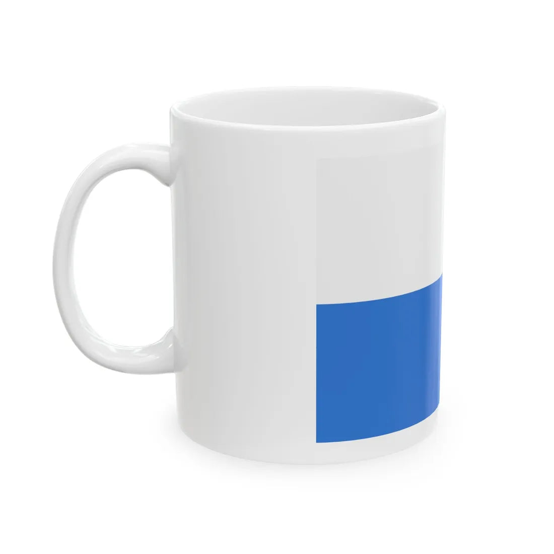 Cengio-Bandiera (Italy) White Coffee Mug - Go Mug Yourself