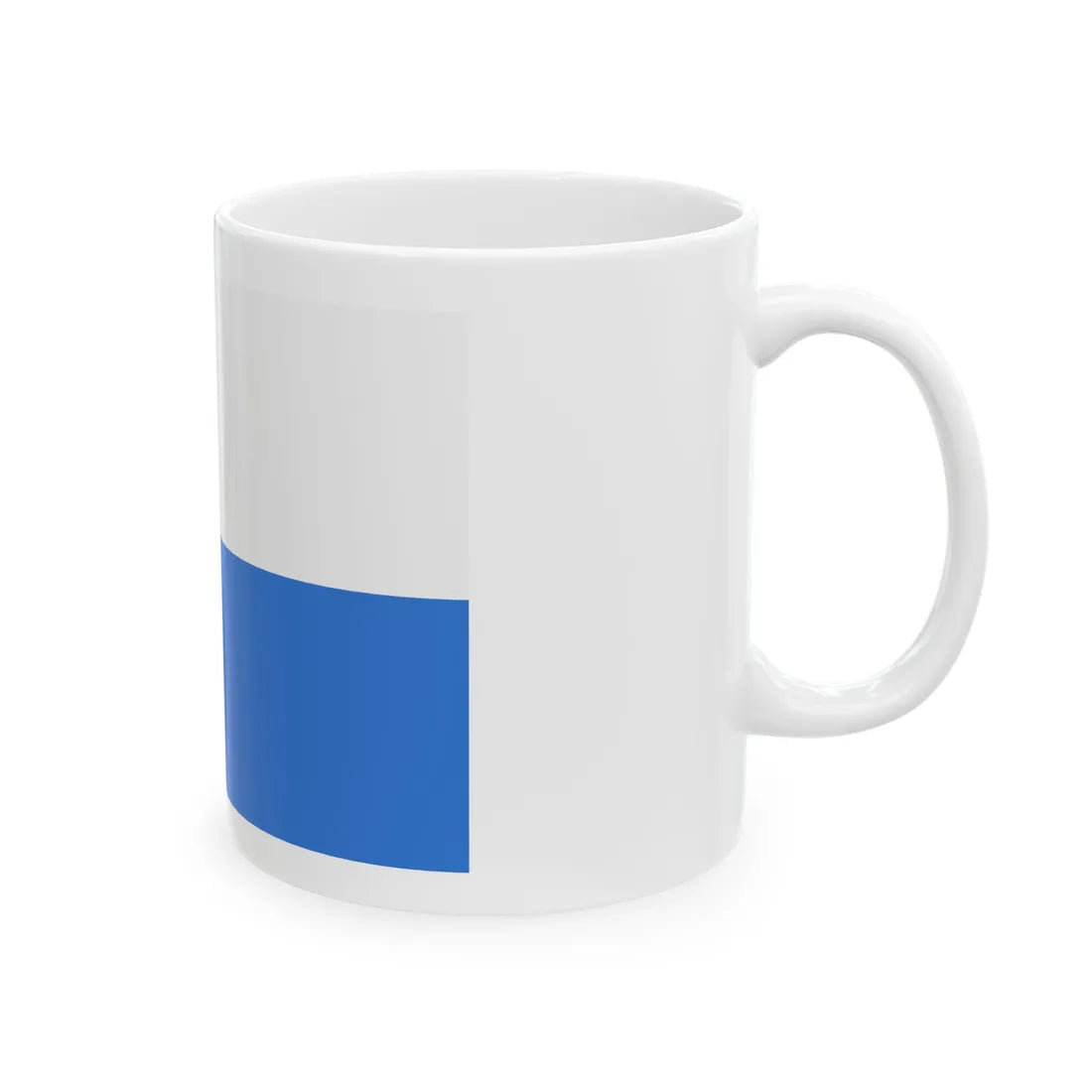 Cengio-Bandiera (Italy) White Coffee Mug - Go Mug Yourself