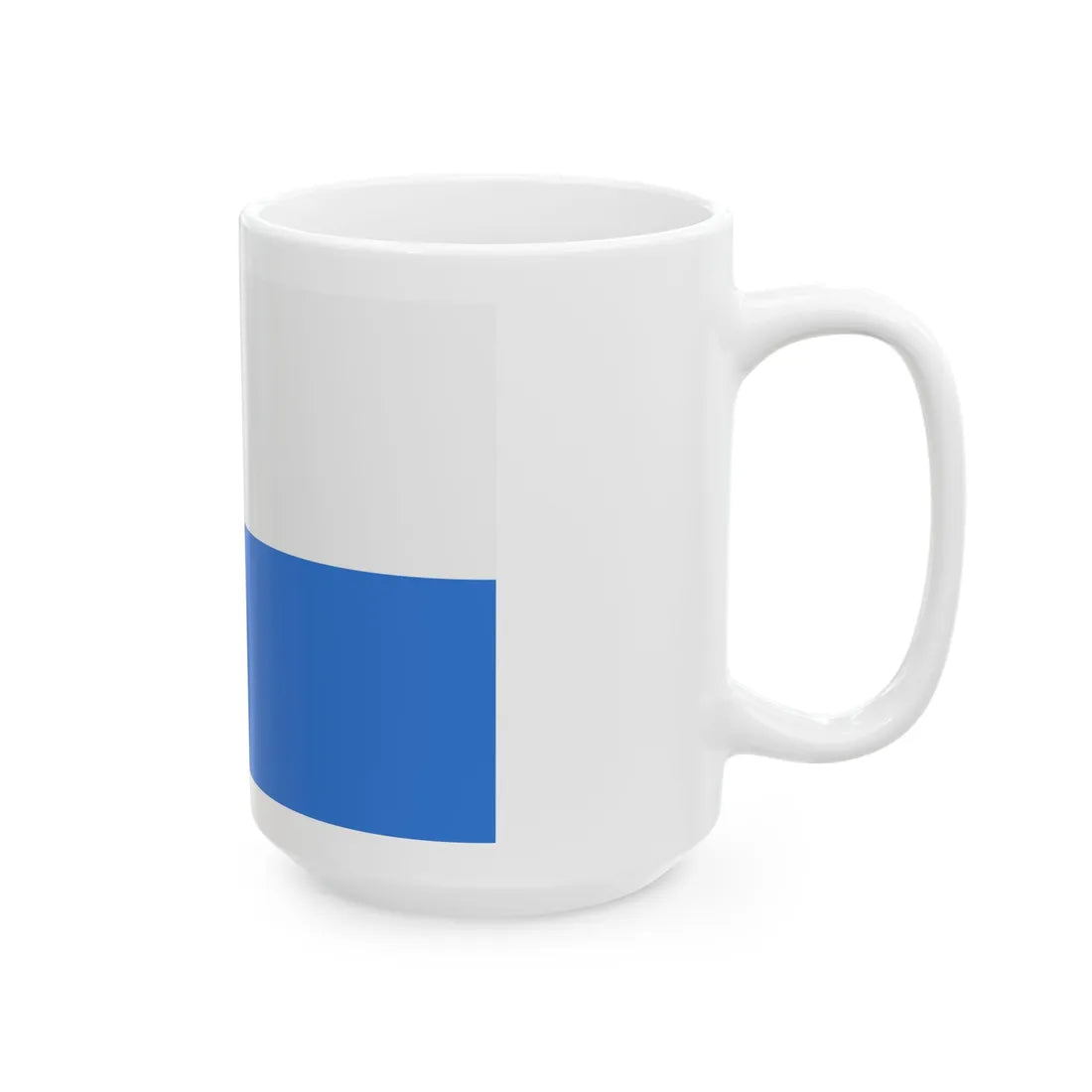 Cengio-Bandiera (Italy) White Coffee Mug - Go Mug Yourself