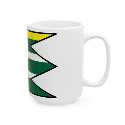Cenkovce Dunajska Streda Flag (Slovakia) White Coffee Mug - Go Mug Yourself