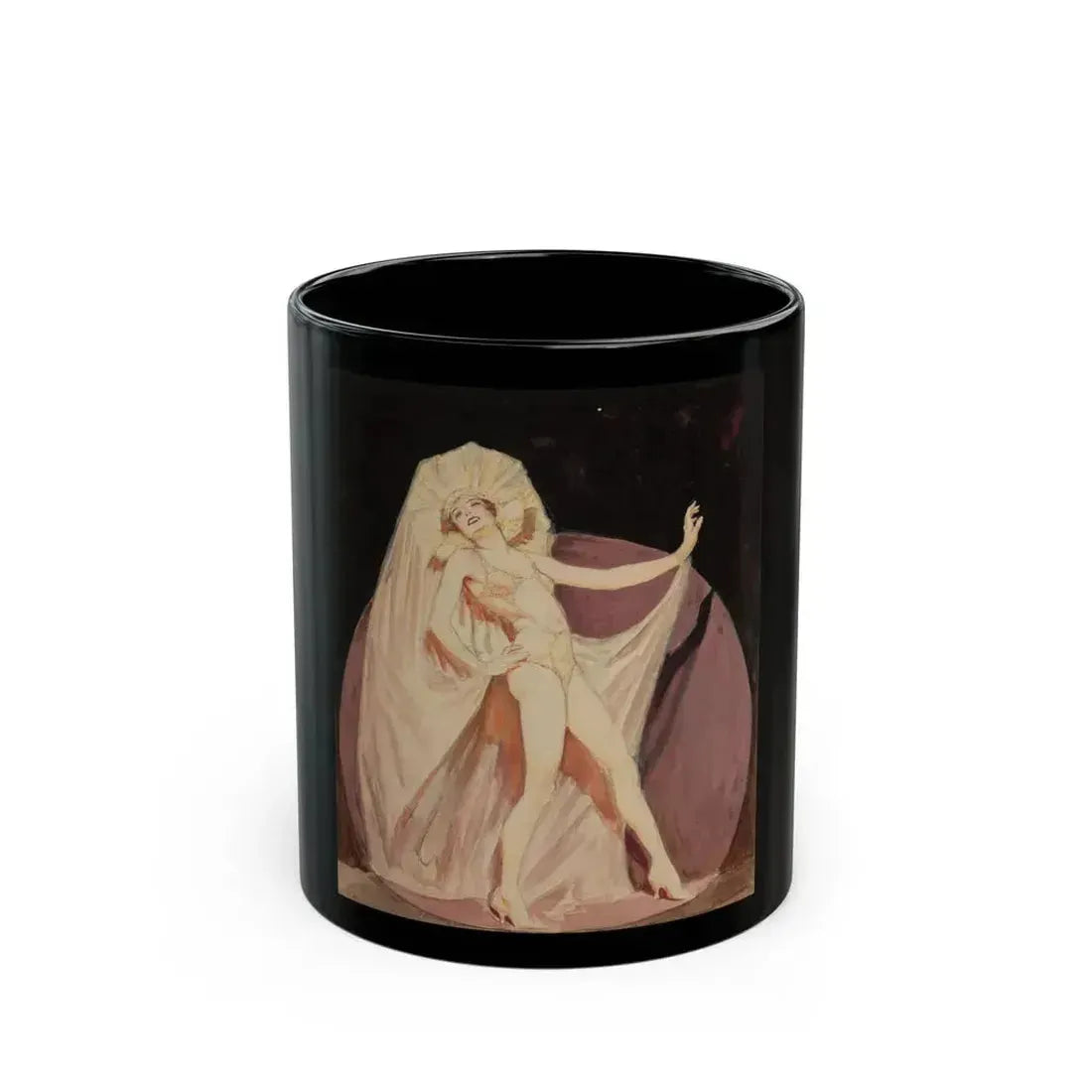 Censor Shape of the Stage, magazine cover study - Black Coffee Mug 11oz - Go Mug Yourself