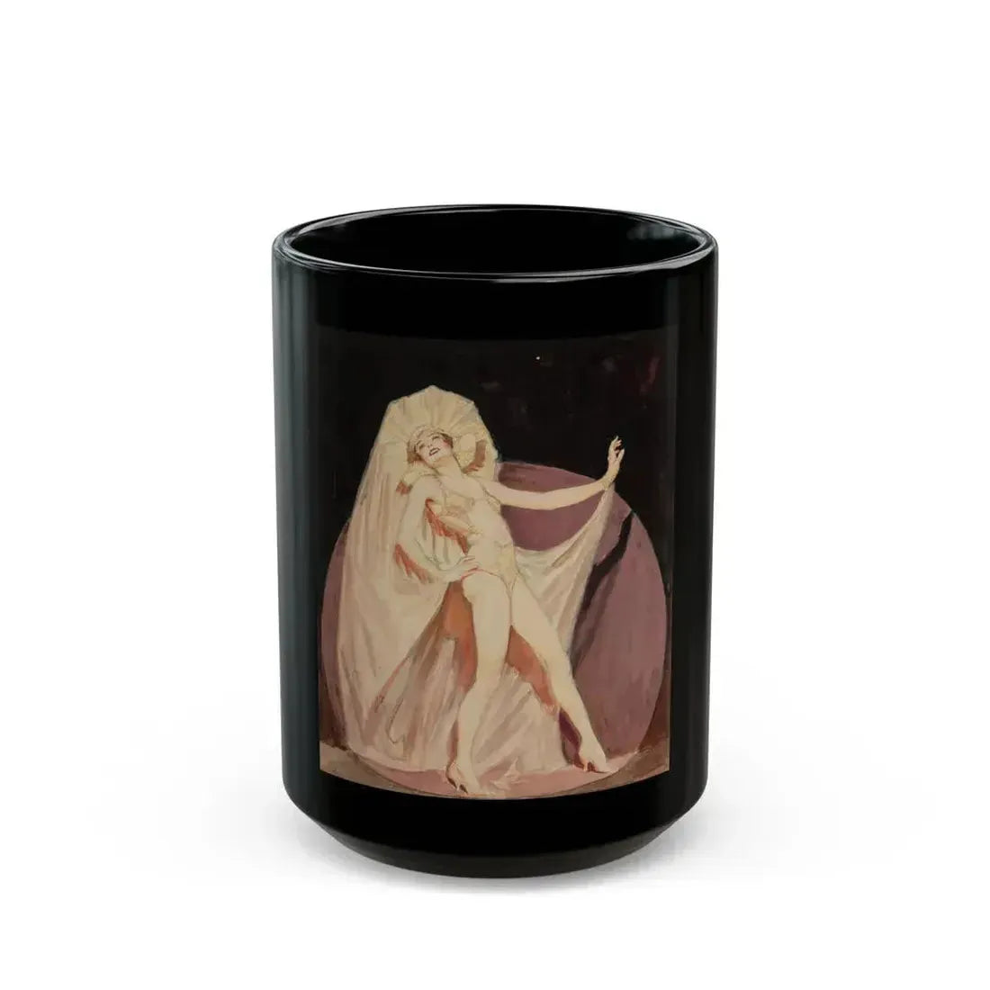 Censor Shape of the Stage, magazine cover study - Black Coffee Mug 15oz - Go Mug Yourself