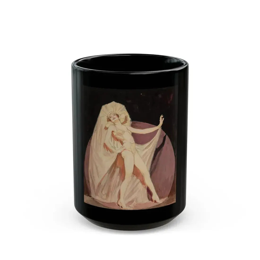 Censor Shape of the Stage, magazine cover study - Black Coffee Mug 15oz - Go Mug Yourself