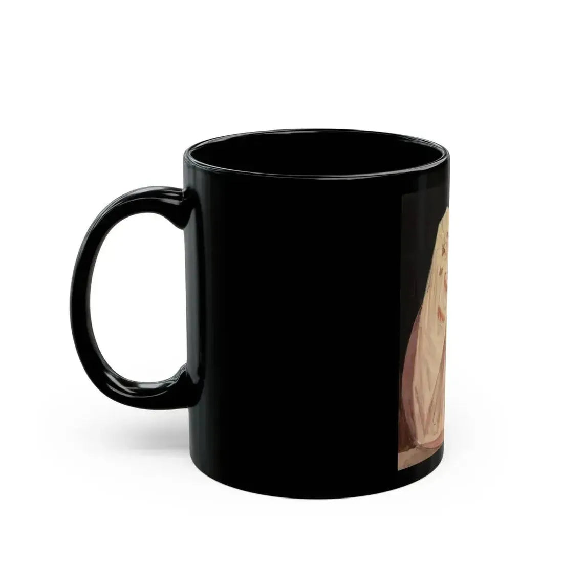 Censor Shape of the Stage, magazine cover study - Black Coffee Mug - Go Mug Yourself