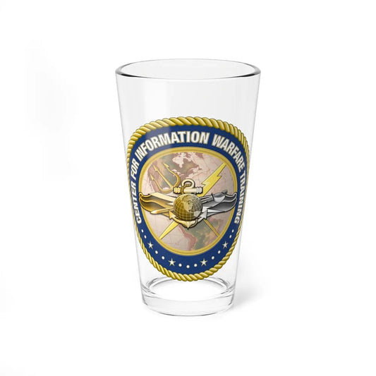 Center for Information Warfare Training (U.S. Navy) Pint Glass 16oz-16oz-Go Mug Yourself