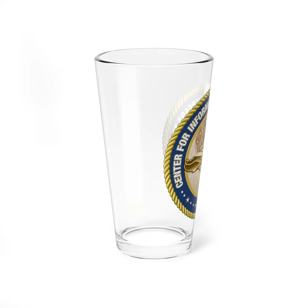 Center for Information Warfare Training (U.S. Navy) Pint Glass 16oz-Go Mug Yourself