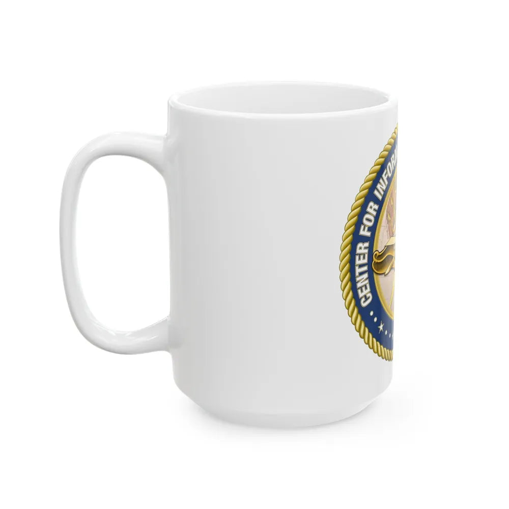 Center for Information Warfare Training (U.S. Navy) White Coffee Mug-Go Mug Yourself