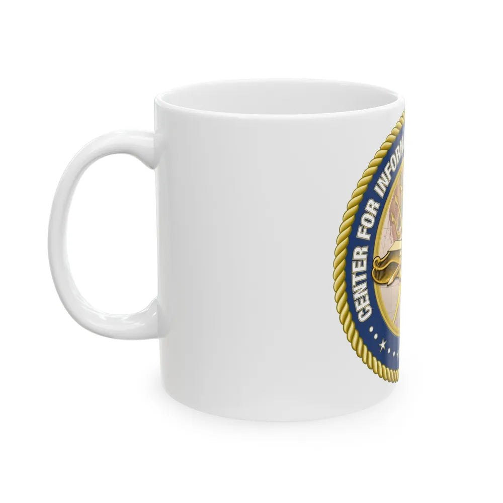 Center for Information Warfare Training (U.S. Navy) White Coffee Mug-Go Mug Yourself