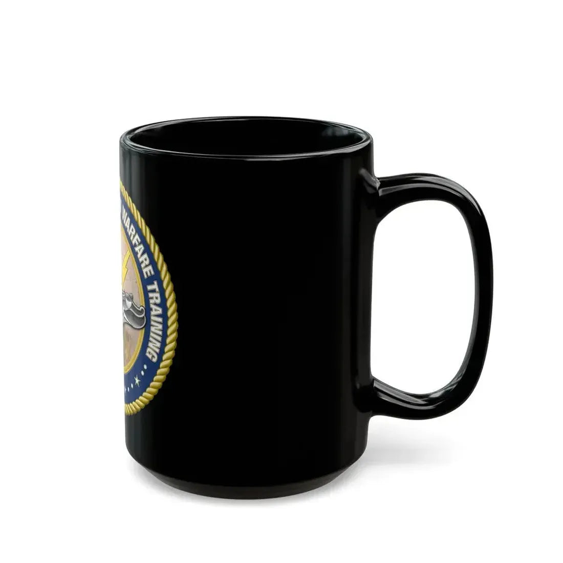 Center for Information Warfare Training (U.S. Navy) Black Coffee Mug - Go Mug Yourself