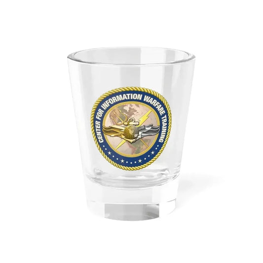 Center for Information Warfare Training (U.S. Navy) Shot Glass 1.5oz 1.5oz - Go Mug Yourself
