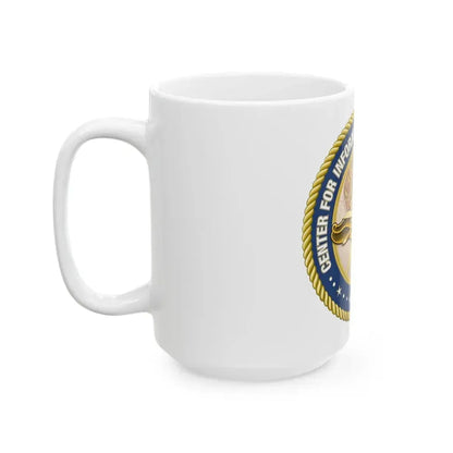 Center for Information Warfare Training (U.S. Navy) White Coffee Mug - Go Mug Yourself