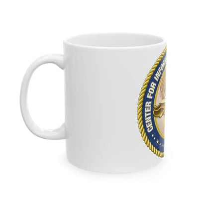 Center for Information Warfare Training (U.S. Navy) White Coffee Mug - Go Mug Yourself