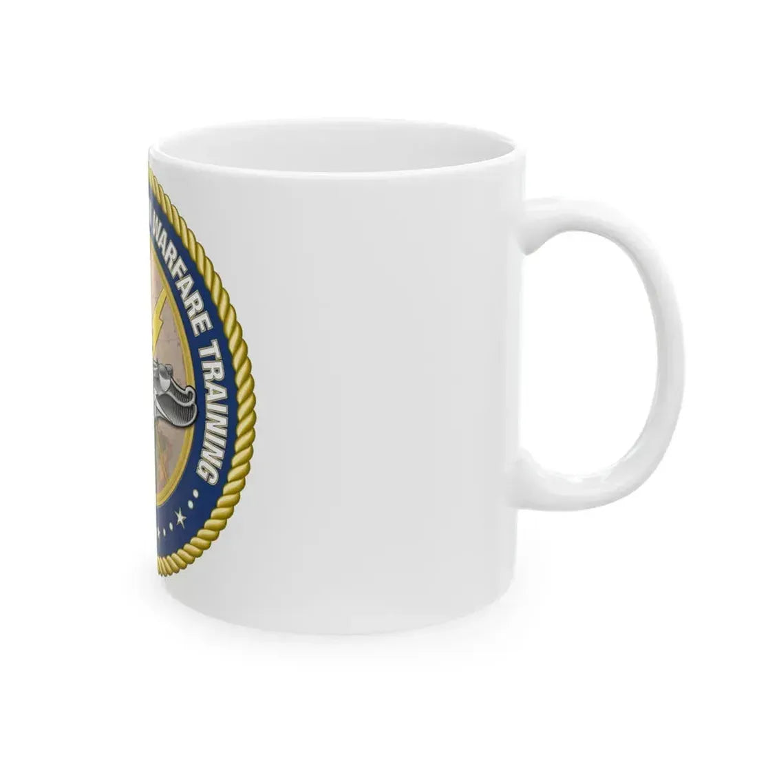 Center for Information Warfare Training (U.S. Navy) White Coffee Mug - Go Mug Yourself