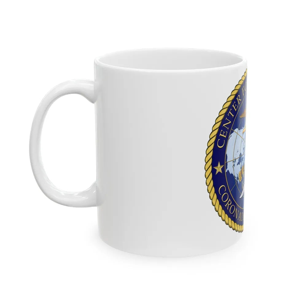 Center for SEAL and SWCC (U.S. Navy) White Coffee Mug-Go Mug Yourself