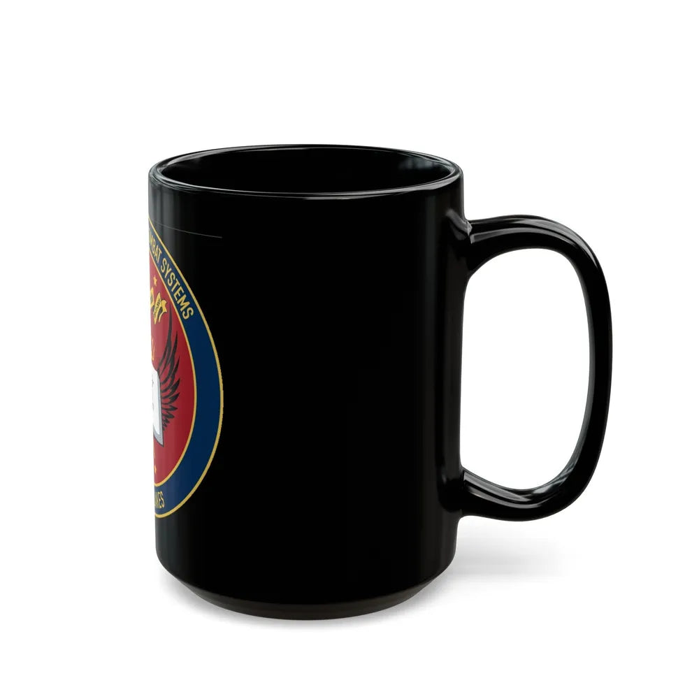 Center For Service Combat Systems Unit Great Lakes (U.S. Navy) Black Coffee Mug-Go Mug Yourself