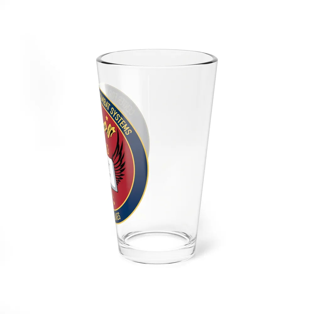 Center For Service Combat Systems Unit Great Lakes (U.S. Navy) Pint Glass 16oz-Go Mug Yourself