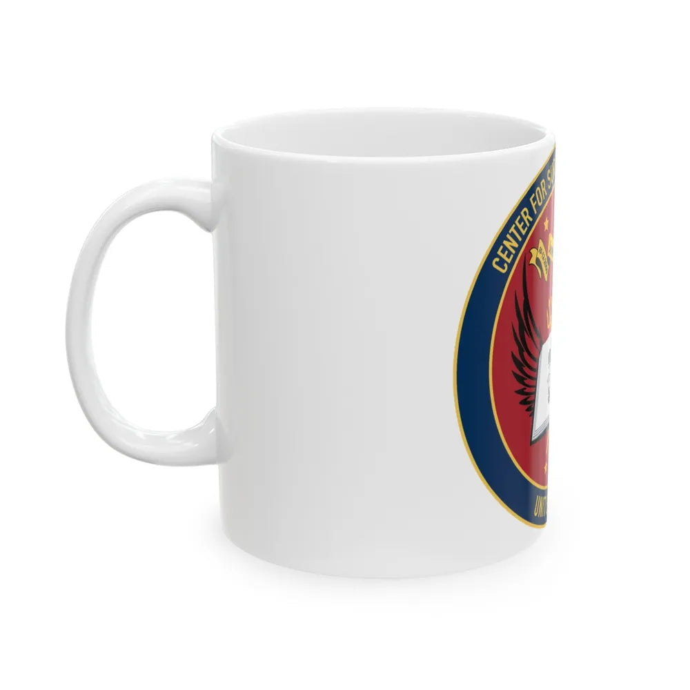 Center For Service Combat Systems Unit Great Lakes (U.S. Navy) White Coffee Mug-Go Mug Yourself