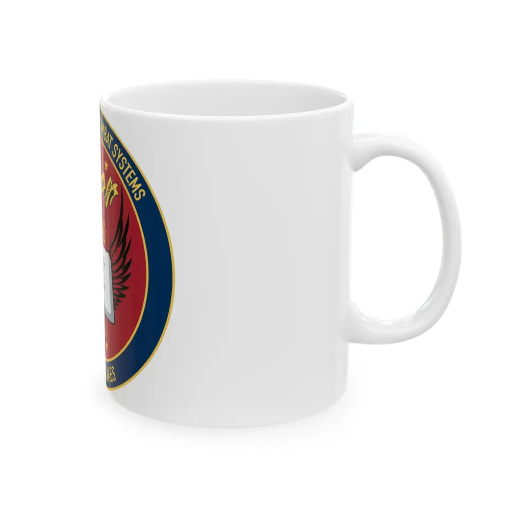 Center For Service Combat Systems Unit Great Lakes (U.S. Navy) White Coffee Mug-Go Mug Yourself