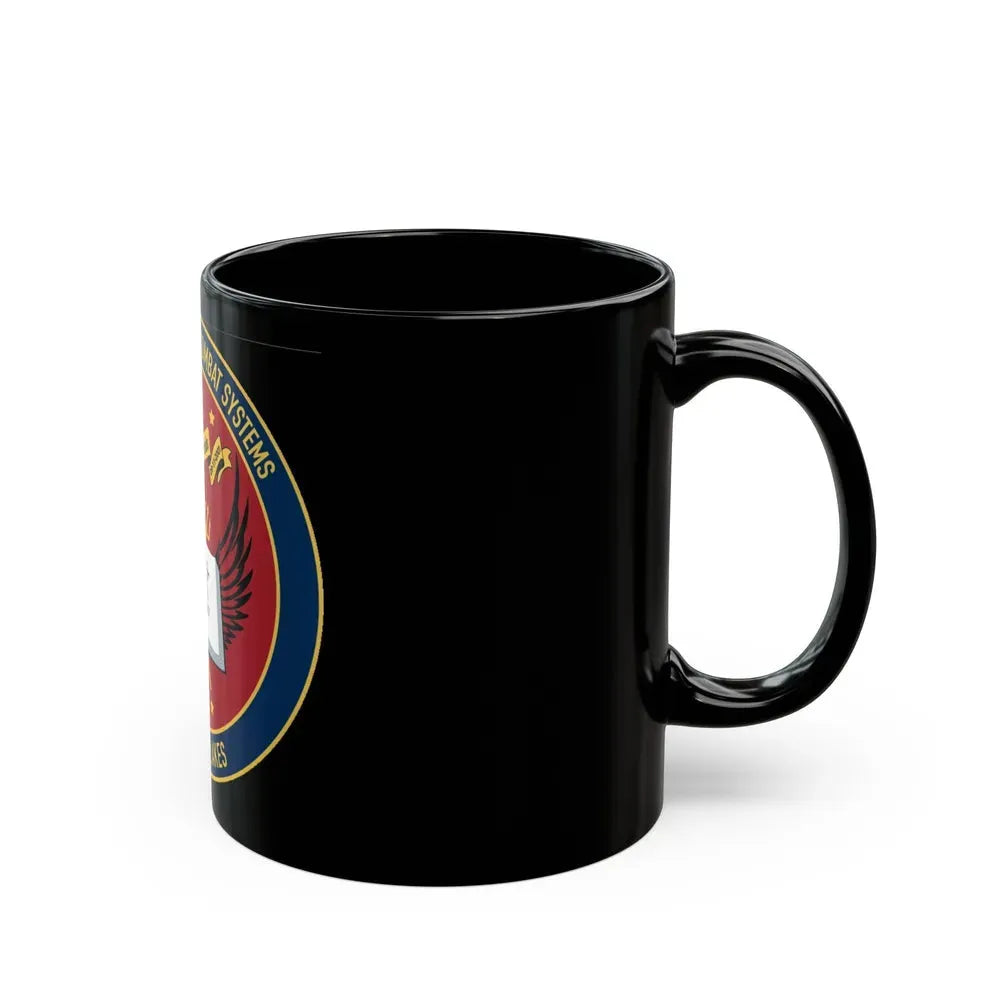 Center For Service Combat Systems Unit Great Lakes (U.S. Navy) Black Coffee Mug - Go Mug Yourself