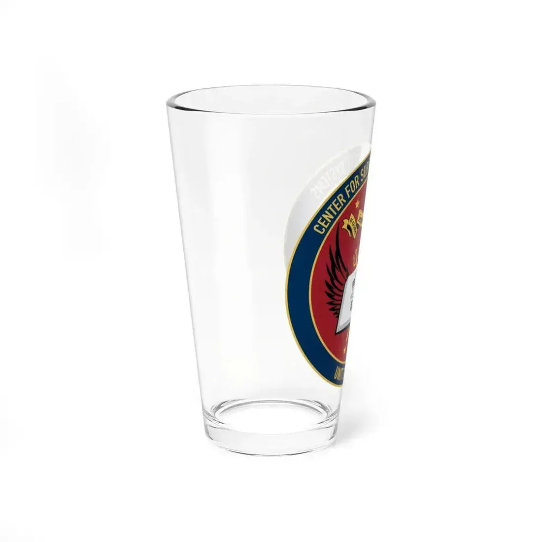 Center For Service Combat Systems Unit Great Lakes (U.S. Navy) Pint Glass 16oz - Go Mug Yourself