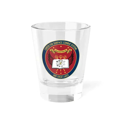 Center For Service Combat Systems Unit Great Lakes (U.S. Navy) Shot Glass 1.5oz 1.5oz - Go Mug Yourself