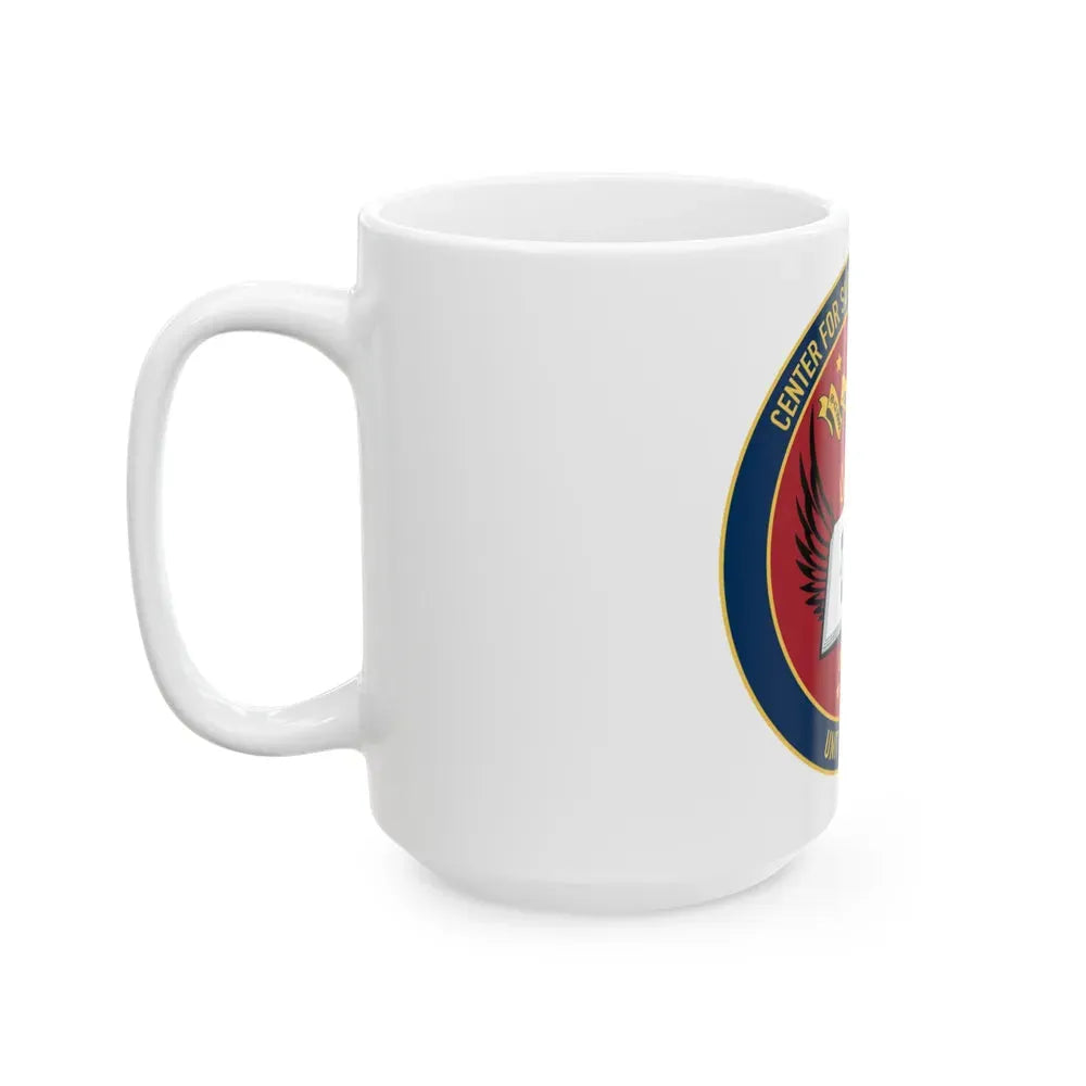 Center For Service Combat Systems Unit Great Lakes (U.S. Navy) White Coffee Mug - Go Mug Yourself