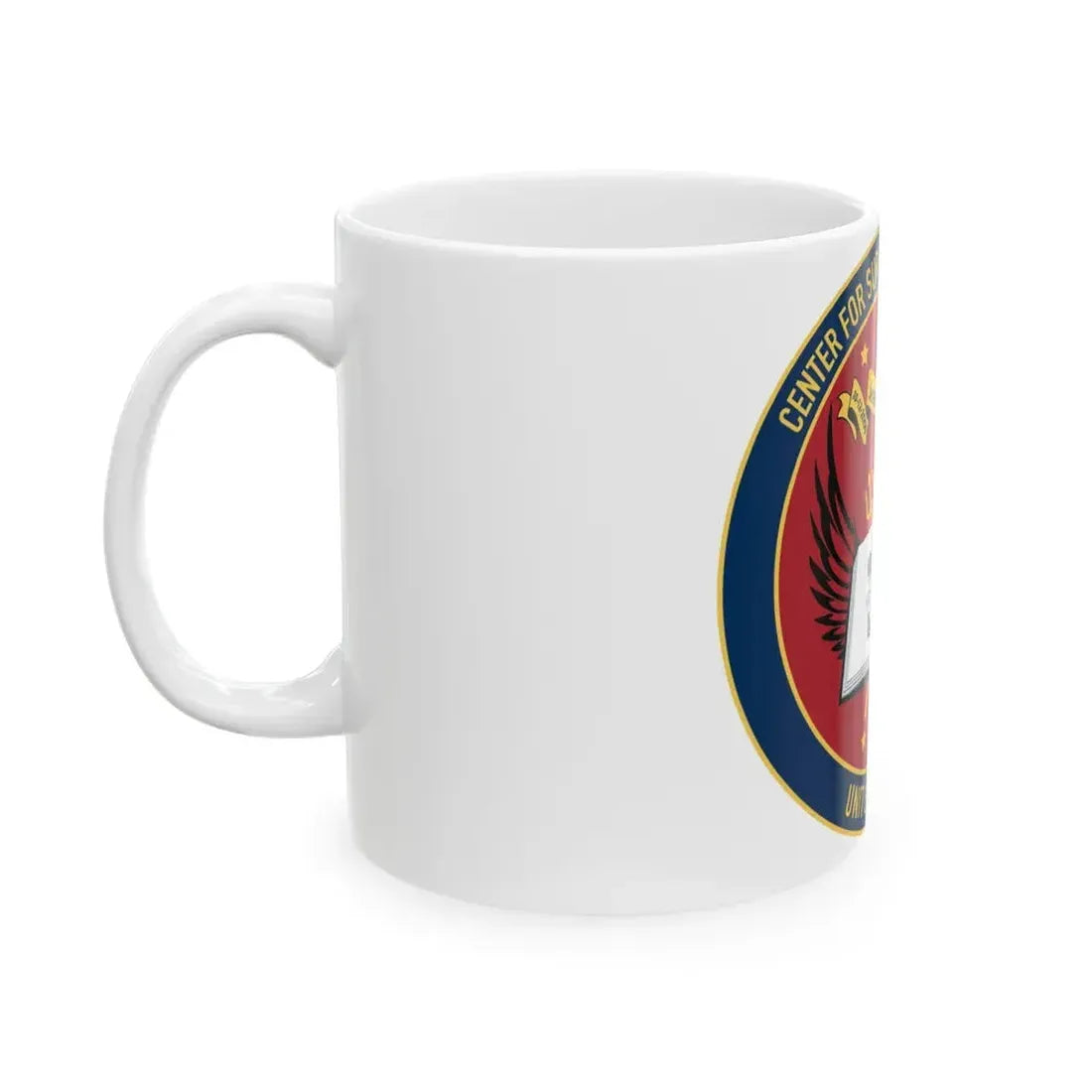 Center For Service Combat Systems Unit Great Lakes (U.S. Navy) White Coffee Mug - Go Mug Yourself
