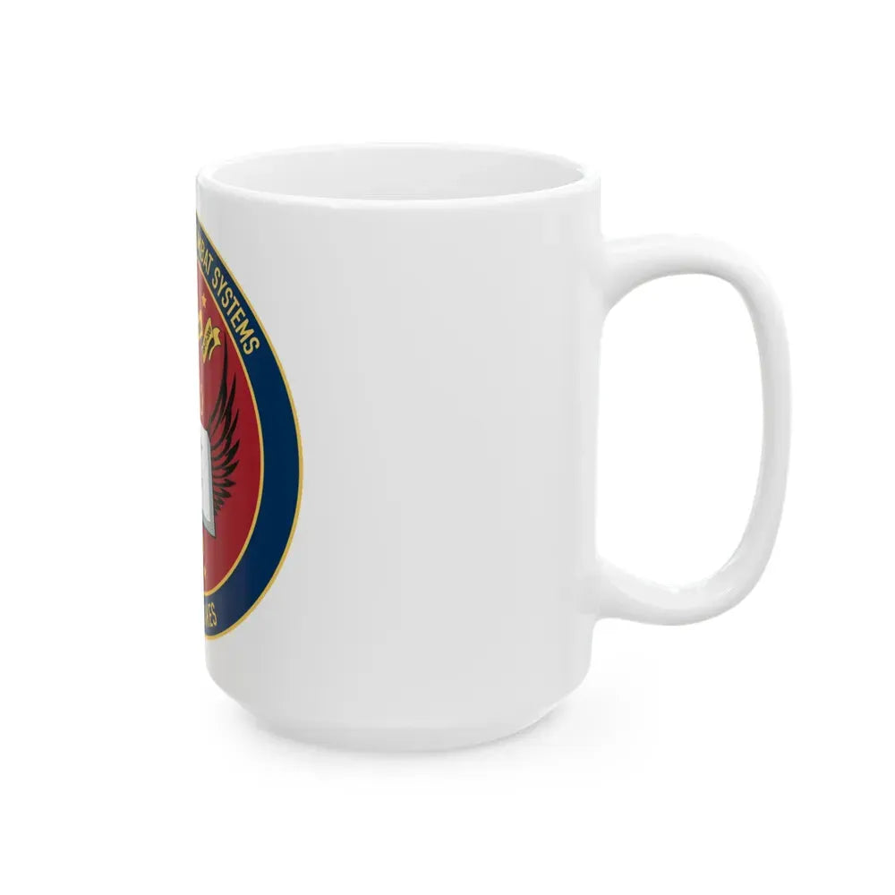 Center For Service Combat Systems Unit Great Lakes (U.S. Navy) White Coffee Mug - Go Mug Yourself